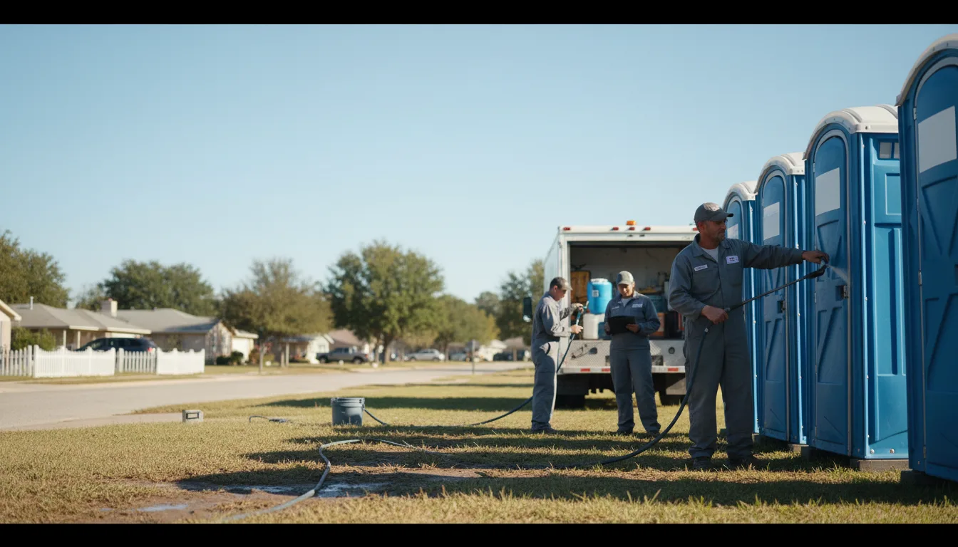 Long-Term Portable Toilet Rental in Compton, IL near me